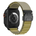 Cinturino per orologio in nylon con fibbia da paracadute, ideale per alta montagna., For Apple Watch 46mm / 49mm / 45mm / 44mm