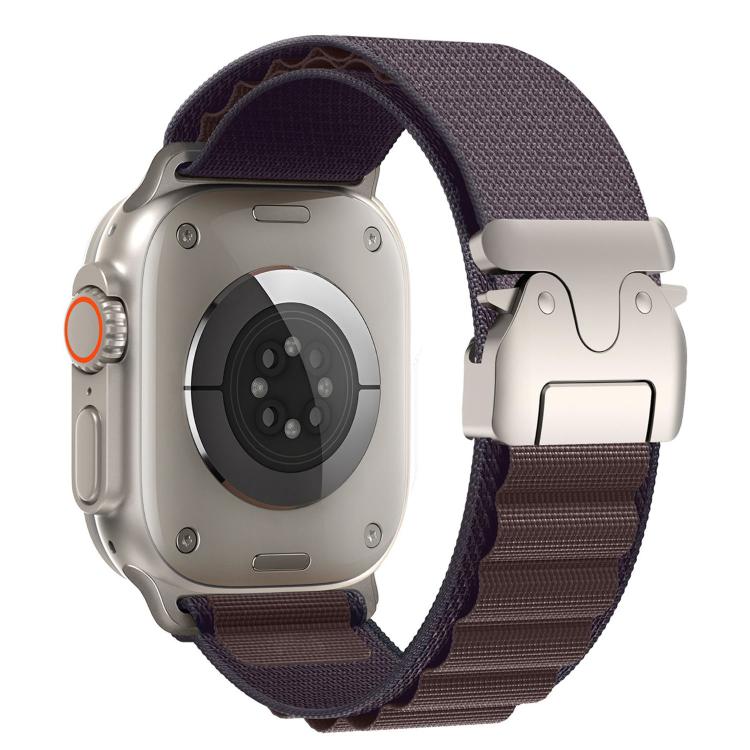 Cinturino per orologio in nylon con fibbia da paracadute, ideale per alta montagna., For Apple Watch 42mm / 41mm / 40mm / 38mm