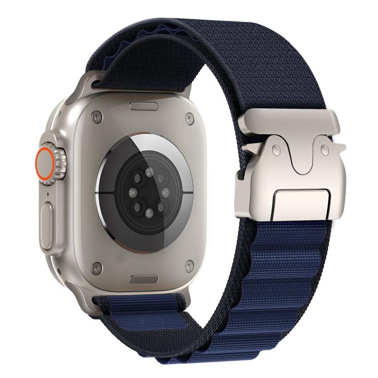 Cinturino per orologio in nylon con fibbia da paracadute, ideale per alta montagna., For Apple Watch 42mm / 41mm / 40mm / 38mm