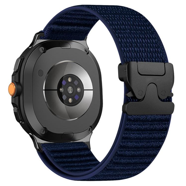 Cinturino per orologio in nylon intrecciato con fibbia a paracadute e motivo montano, con punta in metallo., For Samsung Galaxy Watch8 / Watch8 Classic