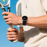 Cinturino per orologio in nylon intrecciato con fibbia a paracadute e motivo montano, con punta in metallo., For Samsung Galaxy Watch8 / Watch8 Classic