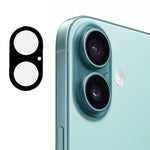 Pellicola in vetro temperato ENKAY Hat-Prince Black 9H per obiettivo fotocamera posteriore., For iPhone 17 Pro Max, For iPhone 17 Pro, For iPhone 17, For iPhone Air