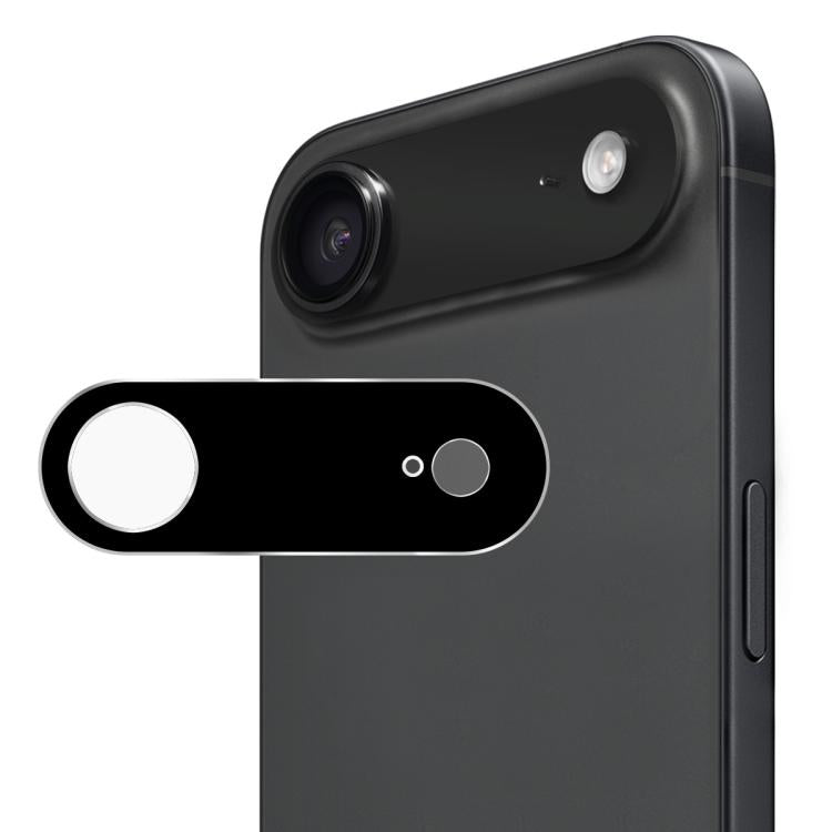 Pellicola in vetro temperato ENKAY Hat-Prince Black 9H per obiettivo fotocamera posteriore., For iPhone 17 Pro Max, For iPhone 17 Pro, For iPhone 17, For iPhone Air