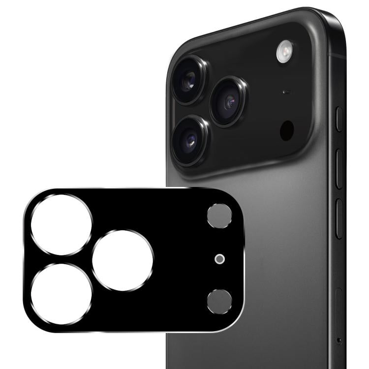 Pellicola in vetro temperato ENKAY Hat-Prince Black 9H per obiettivo fotocamera posteriore., For iPhone 17 Pro Max, For iPhone 17 Pro, For iPhone 17, For iPhone Air
