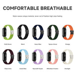 Cinturino per orologio in nylon intrecciato con fibbia a paracadute e motivo montano, con punta in metallo., For Xiaomi Smart Band 10 / 9 / 8
