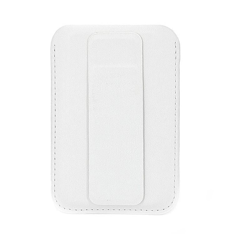 Borsa porta carte magnetica ultrasottile in pelle vegana con supporto