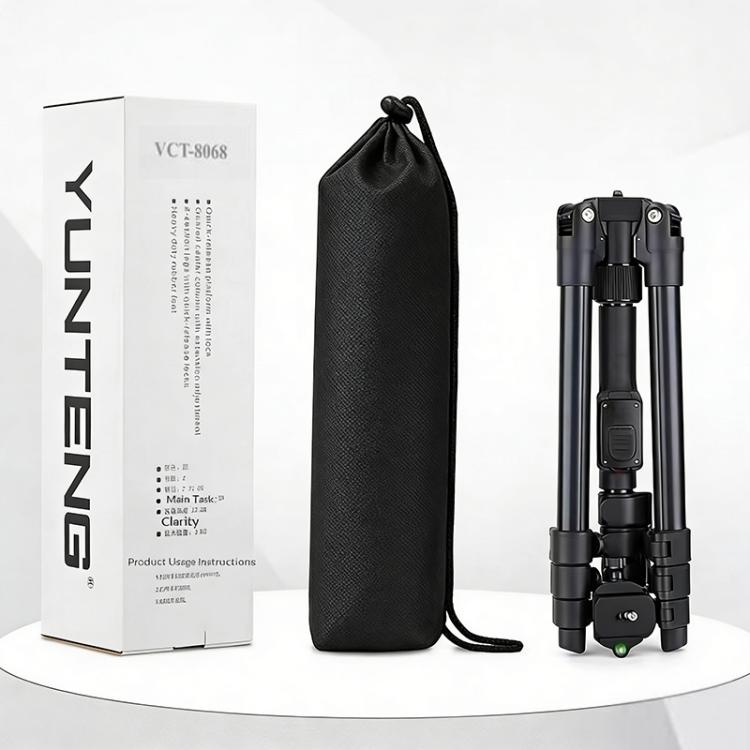 Supporto per telefono regolabile da 1,98 m YUNTENG VCT-8068 per streaming live, VCT-8068