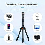 Supporto per telefono regolabile da 1,98 m YUNTENG VCT-8068 per streaming live, VCT-8068