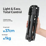 Supporto per telefono regolabile da 1,98 m YUNTENG VCT-8068 per streaming live, VCT-8068