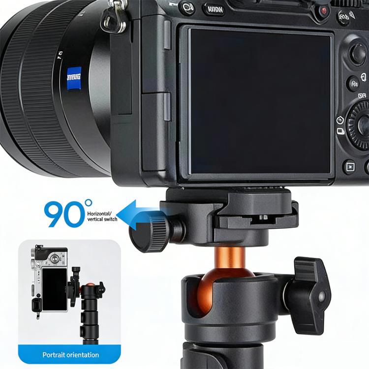 Supporto per telefono regolabile da 1,98 m YUNTENG VCT-8068 per streaming live, VCT-8068