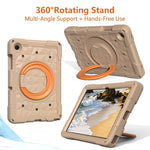 Custodia per tablet antiurto con supporto girevole ad anello magico e tracolla., For Samsung Galaxy Tab A11+ / A9+, For Samsung Galaxy Tab A11 / A9