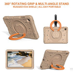 Custodia per tablet antiurto con supporto girevole ad anello magico e tracolla., For Samsung Galaxy Tab A11+ / A9+, For Samsung Galaxy Tab A11 / A9