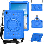 Custodia per tablet antiurto con supporto girevole ad anello magico e tracolla., For Samsung Galaxy Tab A11+ / A9+, For Samsung Galaxy Tab A11 / A9