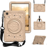 Custodia per tablet antiurto con supporto girevole ad anello magico e tracolla., For Samsung Galaxy Tab A11+ / A9+, For Samsung Galaxy Tab A11 / A9