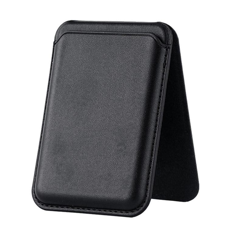 Portacarte magnetico a forma di A in ecopelle