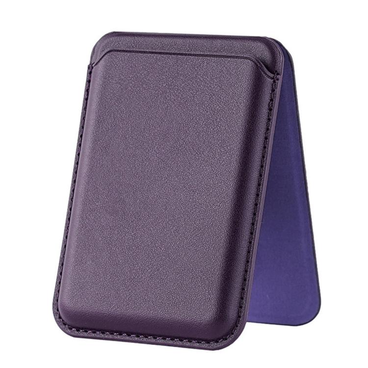 Portacarte magnetico a forma di A in ecopelle