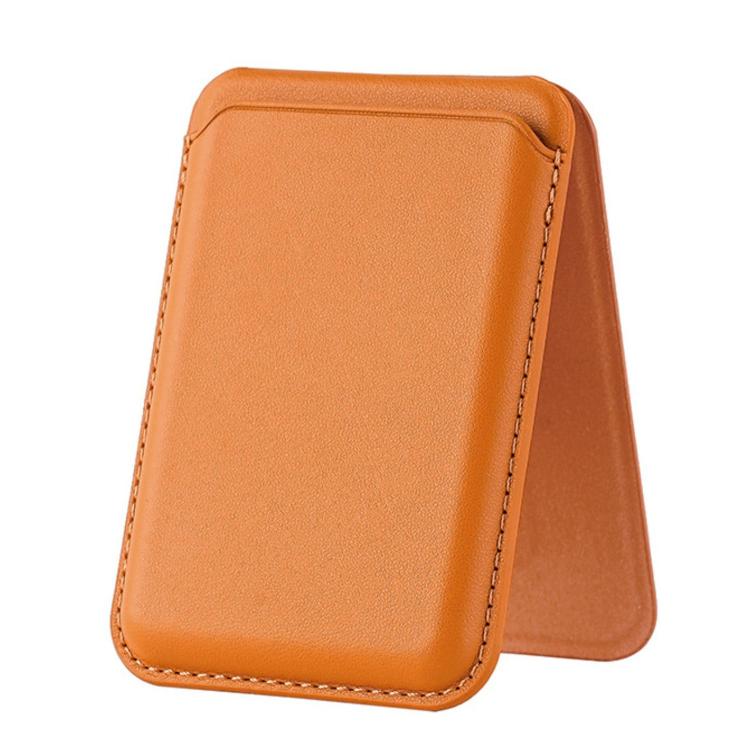 Portacarte magnetico a forma di A in ecopelle