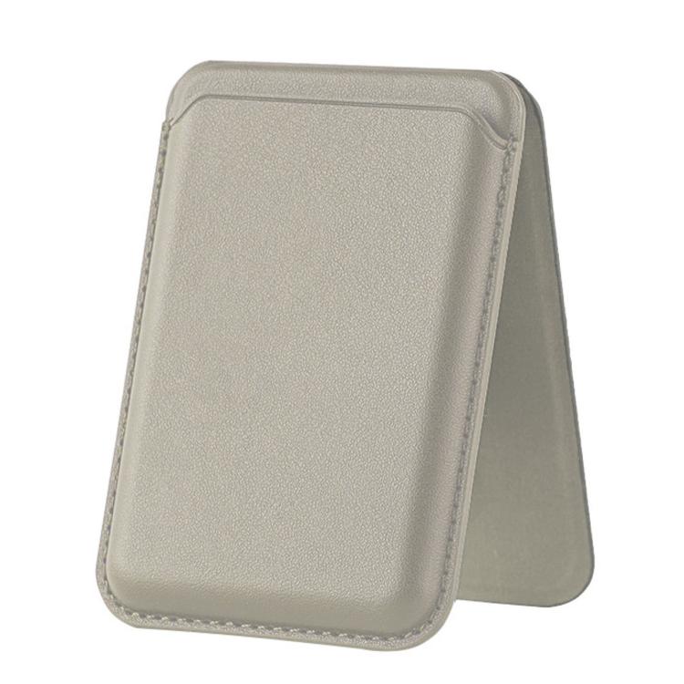 Portacarte magnetico a forma di A in ecopelle