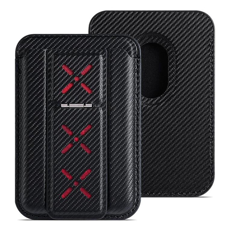 Porta carte pieghevole con supporto magnetico invisibile