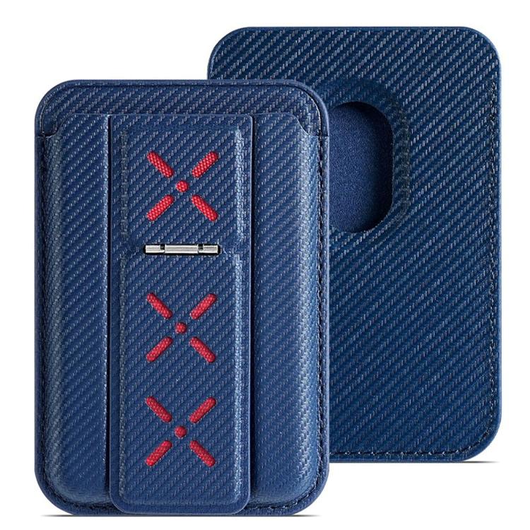 Porta carte pieghevole con supporto magnetico invisibile