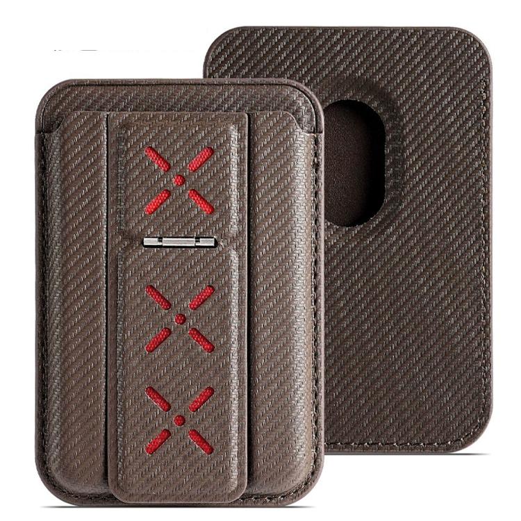 Porta carte pieghevole con supporto magnetico invisibile