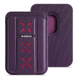Porta carte pieghevole con supporto magnetico invisibile