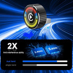 M47 2 in 1 AI Box Convertitore da cablato a wireless per CarPlay/Android Auto Adattatore wireless per auto, M47