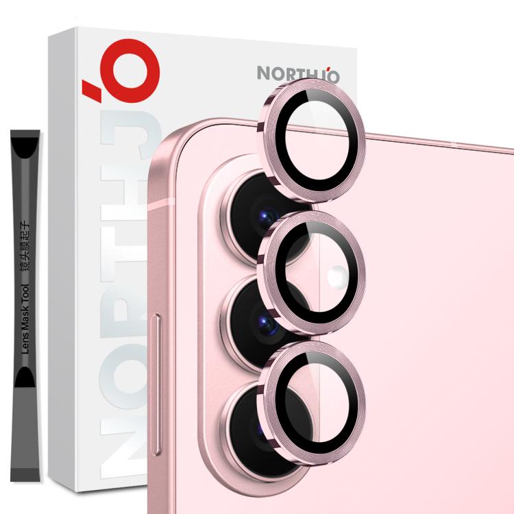 NORTHJO Protezione per obiettivo fotografico, CD, anello in metallo, pellicola in vetro temperato, For Samsung Galaxy S26+ 5G, For Samsung Galaxy S26 Ultra 5G, For Samsung Galaxy S26 5G