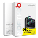 NORTHJO Protezione per obiettivo fotografico, CD, anello in metallo, pellicola in vetro temperato, For Samsung Galaxy S26+ 5G, For Samsung Galaxy S26 Ultra 5G, For Samsung Galaxy S26 5G