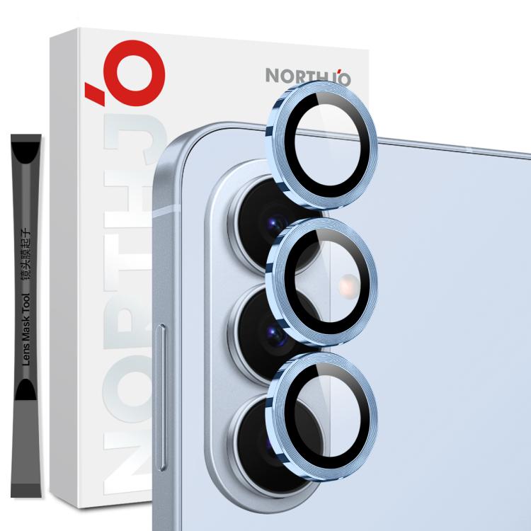 NORTHJO Protezione per obiettivo fotografico, CD, anello in metallo, pellicola in vetro temperato, For Samsung Galaxy S26+ 5G, For Samsung Galaxy S26 Ultra 5G, For Samsung Galaxy S26 5G