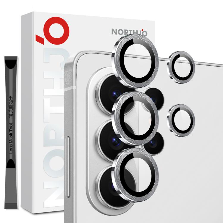 NORTHJO Protezione per obiettivo fotografico, CD, anello in metallo, pellicola in vetro temperato, For Samsung Galaxy S26+ 5G, For Samsung Galaxy S26 Ultra 5G, For Samsung Galaxy S26 5G