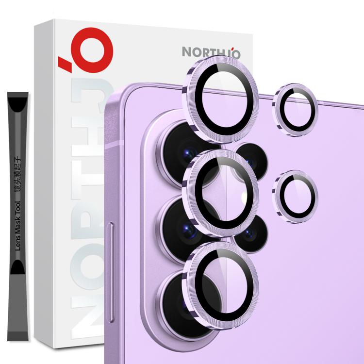 NORTHJO Protezione per obiettivo fotografico, CD, anello in metallo, pellicola in vetro temperato, For Samsung Galaxy S26+ 5G, For Samsung Galaxy S26 Ultra 5G, For Samsung Galaxy S26 5G