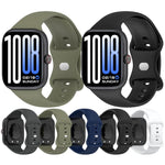 Cinturino per orologio in silicone tinta unita con fibbia a farfalla., For vivo Watch GT 2 / iQOO Watch GT 2