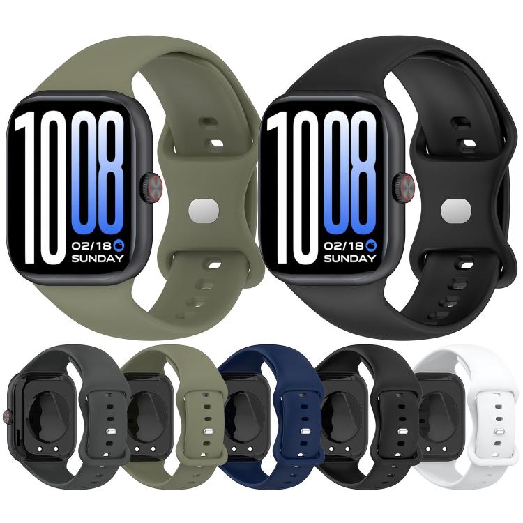 Cinturino per orologio in silicone tinta unita con fibbia a farfalla., For vivo Watch GT 2 / iQOO Watch GT 2