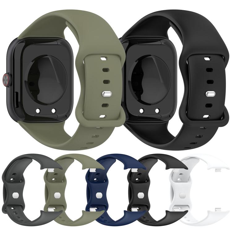 Cinturino per orologio in silicone tinta unita con fibbia a farfalla., For vivo Watch GT 2 / iQOO Watch GT 2