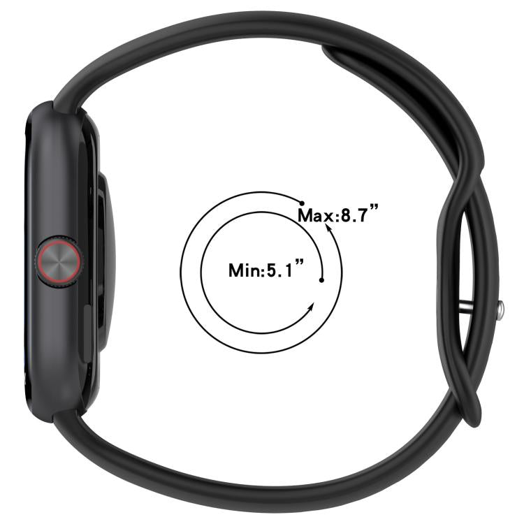 Cinturino per orologio in silicone tinta unita con fibbia a farfalla., For vivo Watch GT 2 / iQOO Watch GT 2