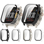 Pellicola in vetro temperato integrata nella custodia protettiva per orologio in PC, For Realme Watch 5