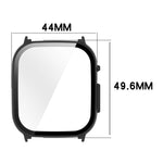 Pellicola in vetro temperato integrata nella custodia protettiva per orologio in PC, For Realme Watch 5