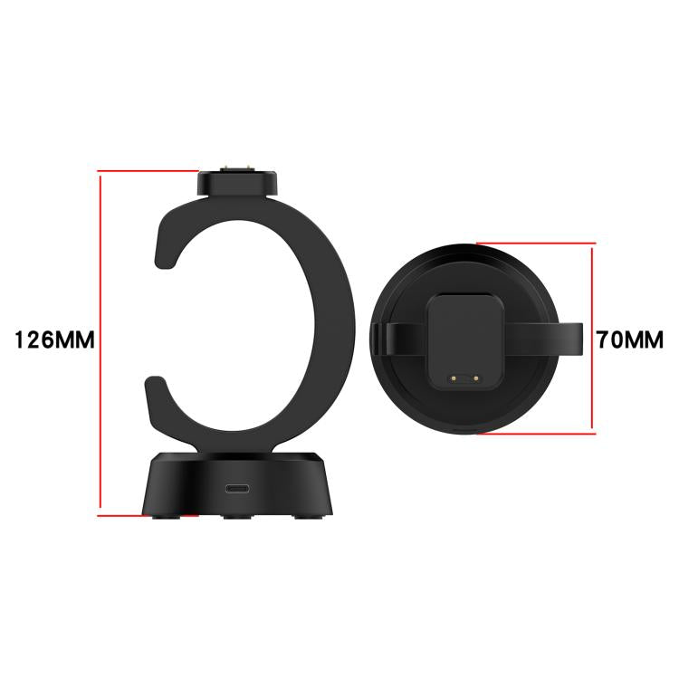 Base di ricarica per smartwatch a forma di C, For Xplora X6 Play / X6 Pro