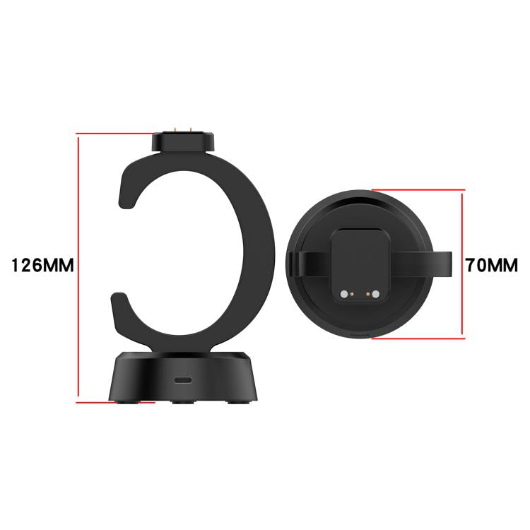 Base di ricarica per smartwatch a forma di C, For Cosmo JrTrack Kids 5 / 4 / 3 / 2 / 1, For Xplora XG02