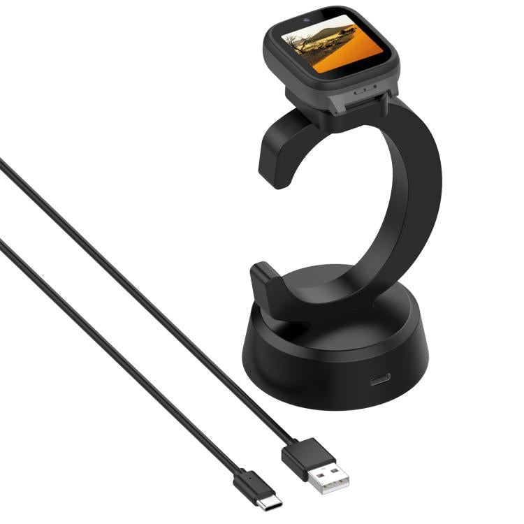 Base di ricarica per smartwatch a forma di C, For Cosmo JrTrack Kids 5 / 4 / 3 / 2 / 1, For Xplora XG02