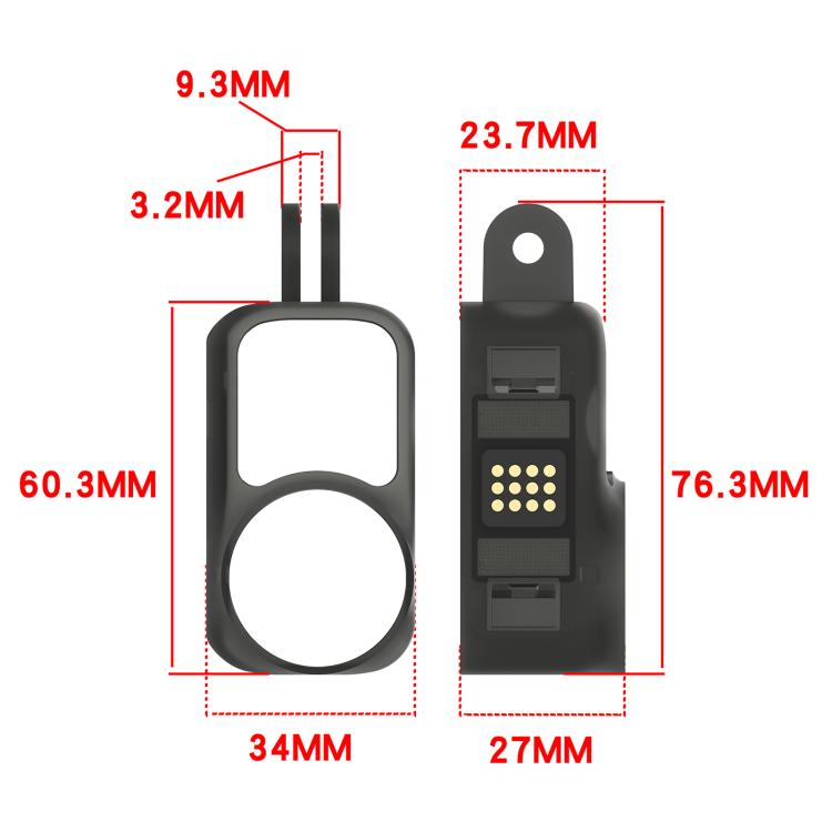 Copertura protettiva in plastica per espansione fotocamera, For DJI Osmo Nano