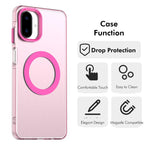 Custodia per telefono ENKAY Hat-Prince MagSafe Candy Color con pellicola protettiva 9H., For Galaxy A08 / A07 4G, For Samsung Galaxy A35 5G, For Galaxy A18 / A17 / A26