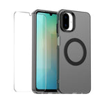 Custodia per telefono ENKAY Hat-Prince MagSafe Candy Color con pellicola protettiva 9H., For Galaxy A08 / A07 4G, For Samsung Galaxy A35 5G, For Galaxy A18 / A17 / A26