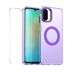 Custodia per telefono ENKAY Hat-Prince MagSafe Candy Color con pellicola protettiva 9H., For Galaxy A08 / A07 4G, For Samsung Galaxy A35 5G, For Galaxy A18 / A17 / A26