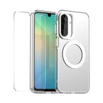 Custodia per telefono ENKAY Hat-Prince MagSafe Candy Color con pellicola protettiva 9H., For Galaxy A08 / A07 4G, For Samsung Galaxy A35 5G, For Galaxy A18 / A17 / A26