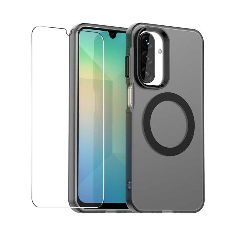 Custodia per telefono ENKAY Hat-Prince MagSafe Candy Color con pellicola protettiva 9H., For Galaxy A08 / A07 4G, For Samsung Galaxy A35 5G, For Galaxy A18 / A17 / A26