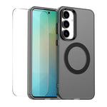 Custodia per telefono ENKAY Hat-Prince MagSafe Candy Color con pellicola protettiva 9H., For Galaxy A57 5G, For Galaxy A37 5G, For Samsung Galaxy S25 FE 5G
