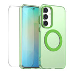 Custodia per telefono ENKAY Hat-Prince MagSafe Candy Color con pellicola protettiva 9H., For Galaxy A57 5G, For Galaxy A37 5G, For Samsung Galaxy S25 FE 5G