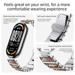 Cinturino per orologio in acciaio inossidabile con diamanti, For Xiaomi Smart Band 10 / 9 / 8